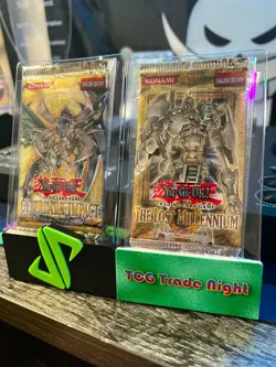 Sealed Yu-Gi-Oh packs Cyberdark Impact & The Lost Millennium SEE DESCIPTION - Image 1