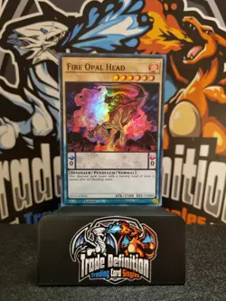 Fire Opal Head MP23-EN050 Super Rare 1st Edition YuGiOh - Image 1