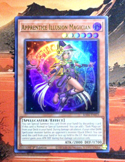 YuGiOh! Apprentice Illusion Magician RA04-EN023 1st Edition NM UR - Image 1