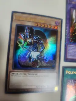 Yugioh 4 CARD SET/ DARK PALADIN/ BUSTER BLADER/ DARK MAGICIAN/ POLY/ NM/MINT - Image 2