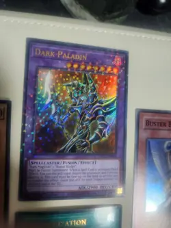 Yugioh 4 CARD SET/ DARK PALADIN/ BUSTER BLADER/ DARK MAGICIAN/ POLY/ NM/MINT - Image 3