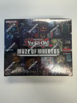 Konami Yu-Gi-Oh! TCG Maze Of Muertos Booster Box 1st Edition - 24 Packs 83717860020 - Image 1