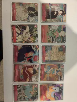 one piece tcg english 1st anniversary cards only - Image 1