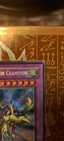 Gaia the Dragon Champion LOB Reverse Holo Misprint/slight foil bleed NM - Image 5