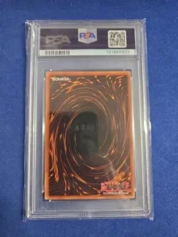 Yugioh - Gaia the Dragon Champion - Unlim Ed - Secret Rare Error - Mint - PSA 9 - Image 2