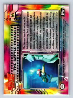The Battle Renewed #32 Topps The First Movie Trading Cards Pokemon LP - Image 2