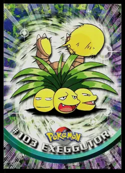 Pokemon Card Topps Trading Cards Series 2 Exeggutor #103 - Image 1