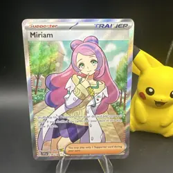 Pokemon TCG Miriam 238/198 Scarlet & Violet Base Set Holo NM - Image 1