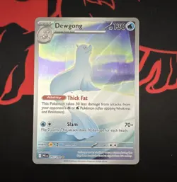 Pokemon TCG Dewgong 097/094 Me02: Phantasmal Flames Illustration Rare Holo - Image 1