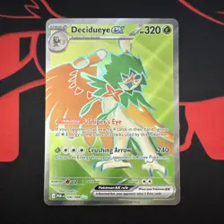 Pokemon TCG Decidueye EX 100/088 Perfect Order - Image 1