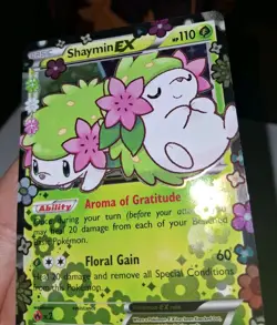 Shaymin EX XY148 XY Black Star Promo Holo Pokemon Card - LP - Image 4