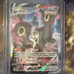 Pokemon Umbreon VMAX TG23/TG30 Brilliant Stars TG Full Art Holo Ultra Rare EN - Image 1