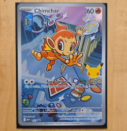 Pokemon Company Pokemon TCG Chimchar 041 Mega Evolution Promo Holo EN HP 60 - Image 1