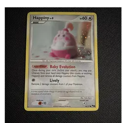 Pokemon Happiny 14/17 Pop Series 8 Holo Rare English (MP) - Image 1
