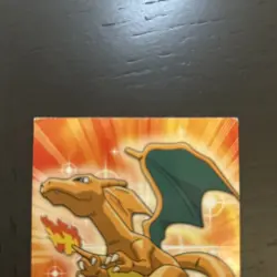 Pokemon Card - Charizard #06 Topps TV Animation Series Vintage - LP - Image 2