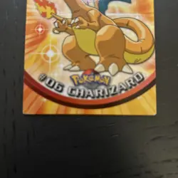 Pokemon Card - Charizard #06 Topps TV Animation Series Vintage - LP - Image 3
