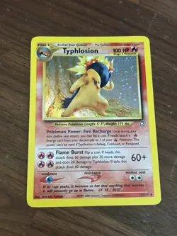 Typhlosion (17) - Neo Genesis Unlimited Holo Rare - Image 1