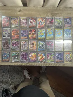 Pokemon Card Lot Of 32 Vmax And V Cards - Image 1
