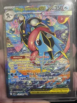 Mega Greninja EX 116/086 CR1 Chaos Rising Full Art Holo Ultra Rare (English) - Image 1