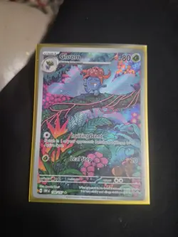 Pokemon - Gloom 198/197 Sv03: Obsidian Flames Illustration Rare Full Art - M/NM - Image 1
