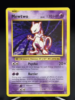 2016 Mewtwo 51/108 XY Evolutions Non Holo Rare Pokemon - Image 1
