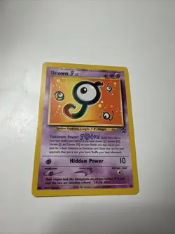Pokemon Unown [J] Black Star Promo 38 WOTC NM-LP - Image 1