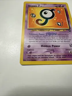 Pokemon Unown [J] Black Star Promo 38 WOTC NM-LP - Image 2