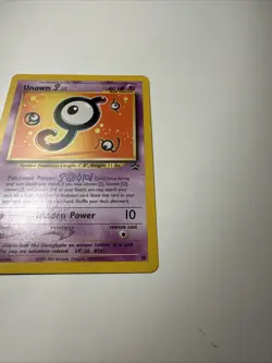 Pokemon Unown [J] Black Star Promo 38 WOTC NM-LP - Image 3
