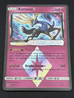 Pokemon - Xerneas Prism Star 144/214 Lost Thunder - Image 1