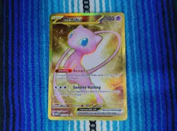 Pokemon TCG Scarlet & Violet Mew EX 205/165 Hyper Rare Holo Card 2023 - Image 1
