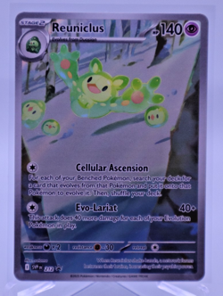 Pokemon Black Bolt & White Flare Illustration Rare Reuniclus Promo SVP 212 K525 - Image 1