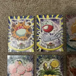 Pokemon Topps TV Animation Collectible Cards Lot Of 10 Vintage Non Holo NM/LP - Image 2