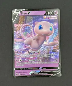 Pokemon TCG Mew V 060/159 Fusion Strike Holo Ultra Rare English 180 HP - Image 1