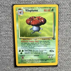 Wizards of the Coast Vileplume Jungle 15/64 Rare English 1999 Pokemon TCG - Image 1