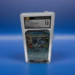 Pokemon TCG Gyarados ex Holo CGC 10 SV01 045/198 Double Rare EN 2023 - Image 1