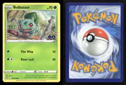Bulbasaur 001/078 Pokemon GO NM/M Pokemon - Image 3