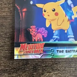 Pokemon TCG the Battle of the Champions Pokemon Topps Mewtwo Strikes Back 25 - Image 3