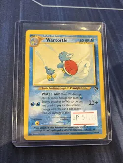 Wartortle Southern Islands Promo Pokemon TCG 15/18 LP English 2001 - Image 1
