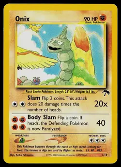 Pokemon Card - Onix Southern Islands 3/18 - Image 1