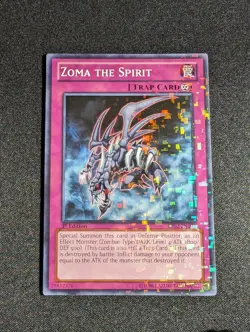 Yu-Gi-Oh! Zoma The Spirit BP02-EN194 1st Edition Mosaic Rare NM - Image 1