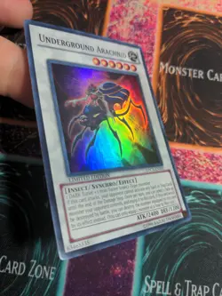 Yu-Gi-Oh! Underground Arachnid DPC5-EN001 Limited Super Rare NM - Image 2