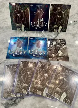 2025 Topps Chrome Cactus Jack KEVIN DURANT 10 Card LOT!! Refractors + Utopia++ - Image 1