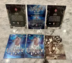 2025 Topps Chrome Cactus Jack KEVIN DURANT 10 Card LOT!! Refractors + Utopia++ - Image 5