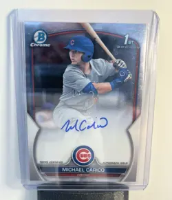 Topps 2021 MLB 19-Card Autograph Lot Bowman Chrome/Topps Chrome 1st/RC - Image 1