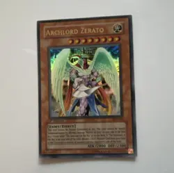 Konami Yu-Gi-Oh! Archlord Zerato AST-034 Ancient Sanctuary Secret Rare Holo 1st - Image 1