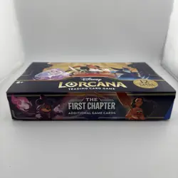 Lorcana First Chapter SEALED Booster box 102623MPG2 + all 3 Starter Decks! NIB - Image 5