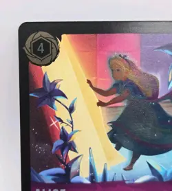 Disney Lorcana TCG, Winterspell, Alice, Well-Read Whisper #36 Cold Foil - Image 2