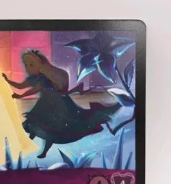 Disney Lorcana TCG, Winterspell, Alice, Well-Read Whisper #36 Cold Foil - Image 3