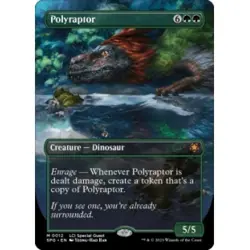 Polyraptor (borderless) M/NM Magic: The Gathering MTG Special Guests - Image 1