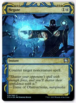 Negate STA 18 Magic: The Gathering Foil UC NM - Image 1